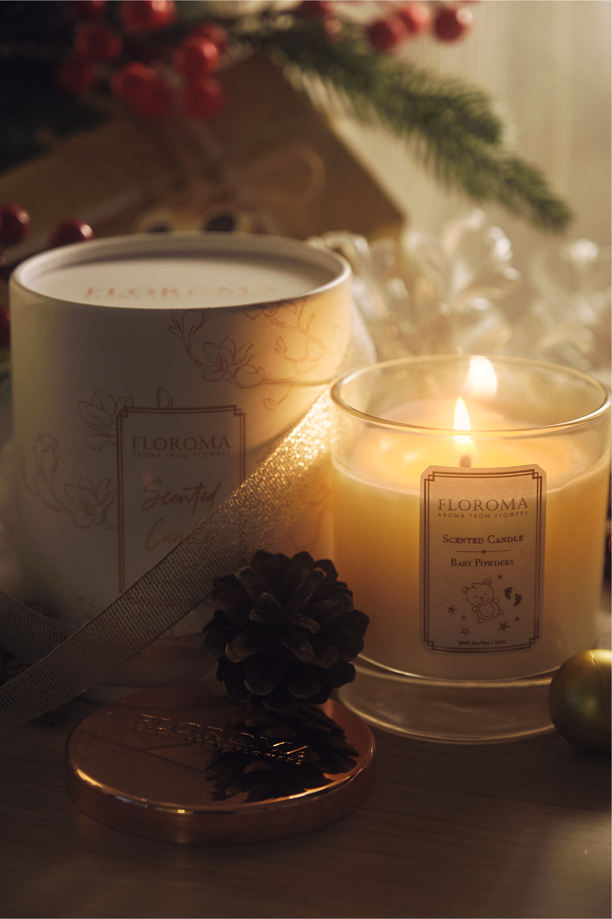 【限量200個】爽身粉香薰蠟燭 Baby Powdery Scented Candle