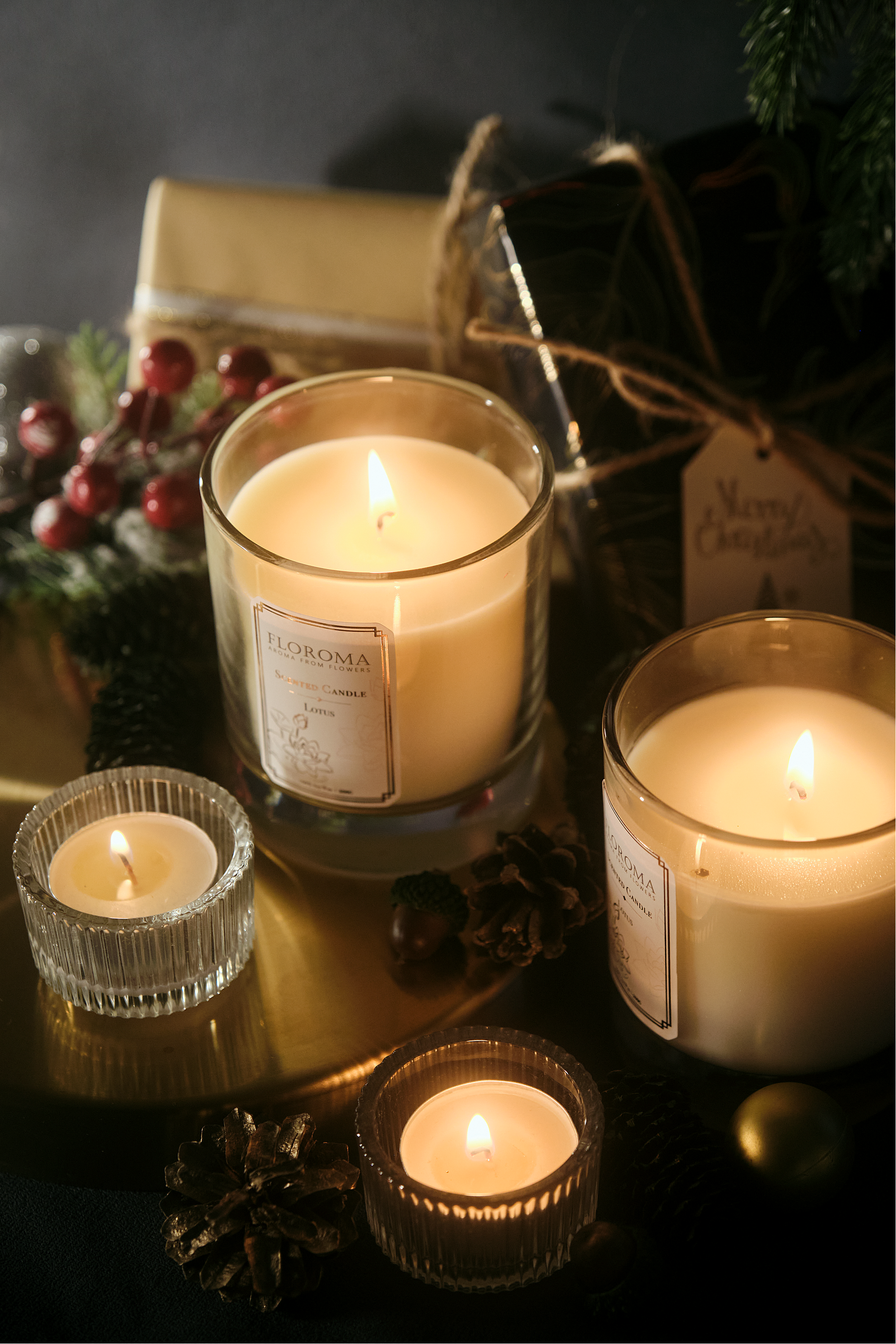 【限時優惠】荷花香薰蠟燭 Lotus Scented Candle