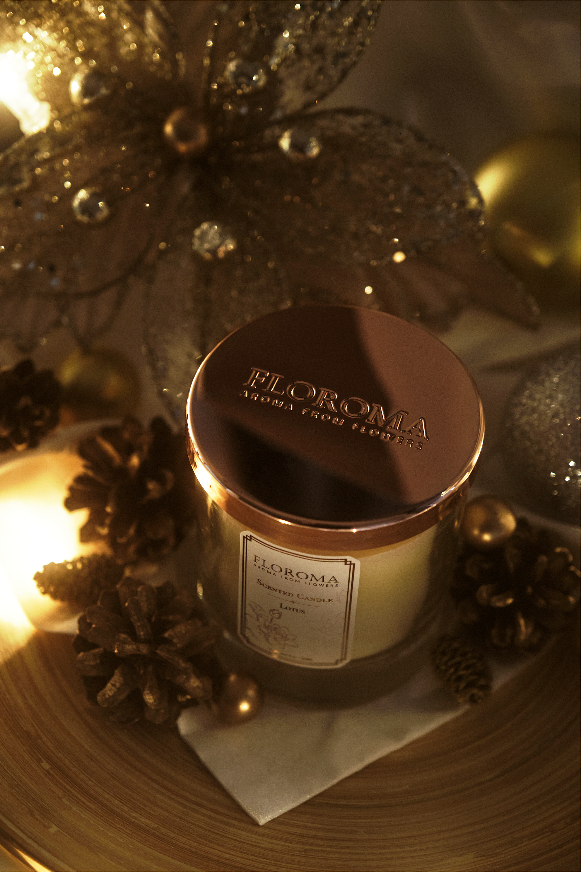 【限時優惠】荷花香薰蠟燭 Lotus Scented Candle