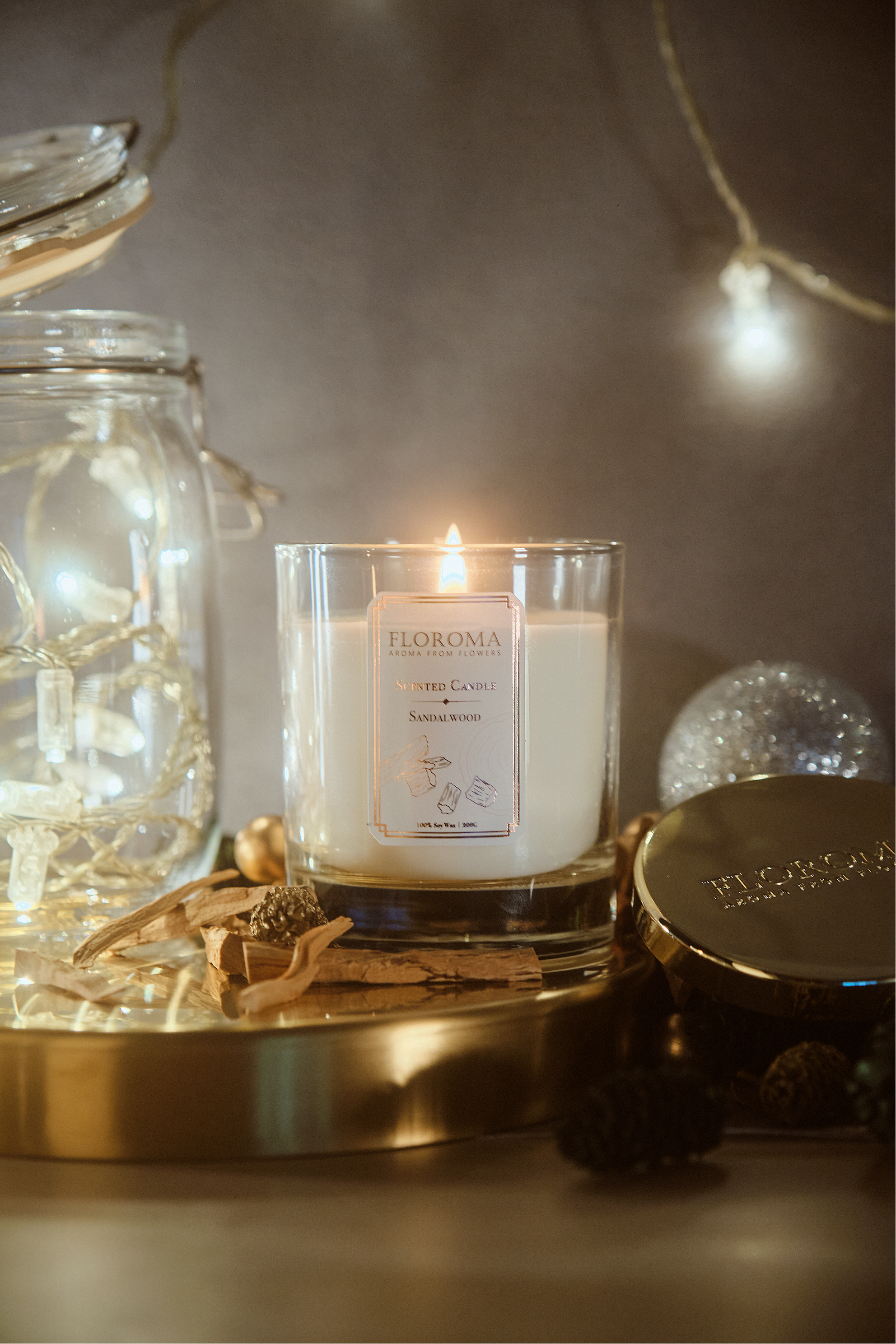 【限量200個】檀木香薰蠟燭 Sandalwood Scented Candle