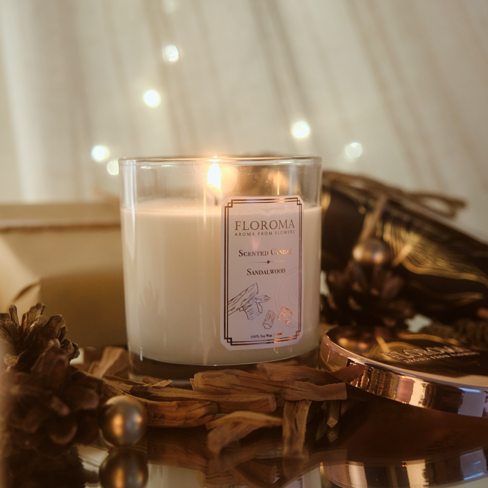 【限量200個】檀木香薰蠟燭 Sandalwood Scented Candle