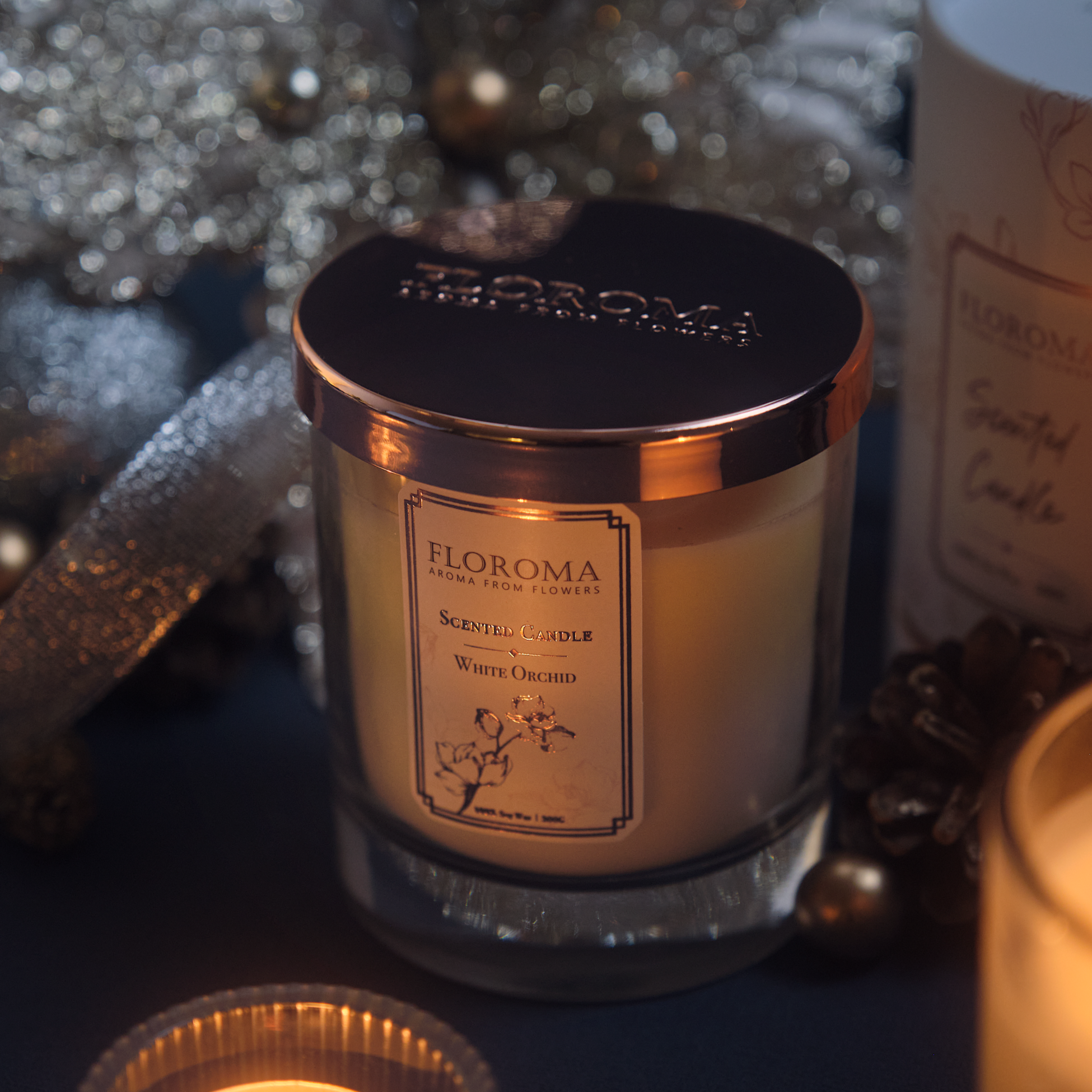 【限量200個】白蘭花香薰蠟燭 White Orchid Scented Candle