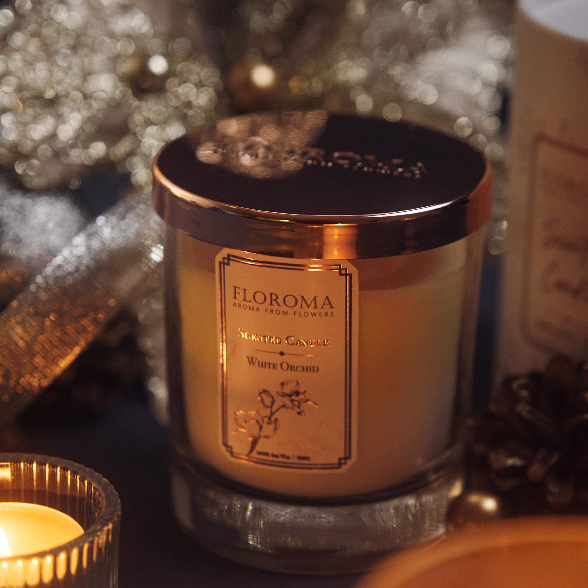 【限量200個】白蘭花香薰蠟燭 White Orchid Scented Candle