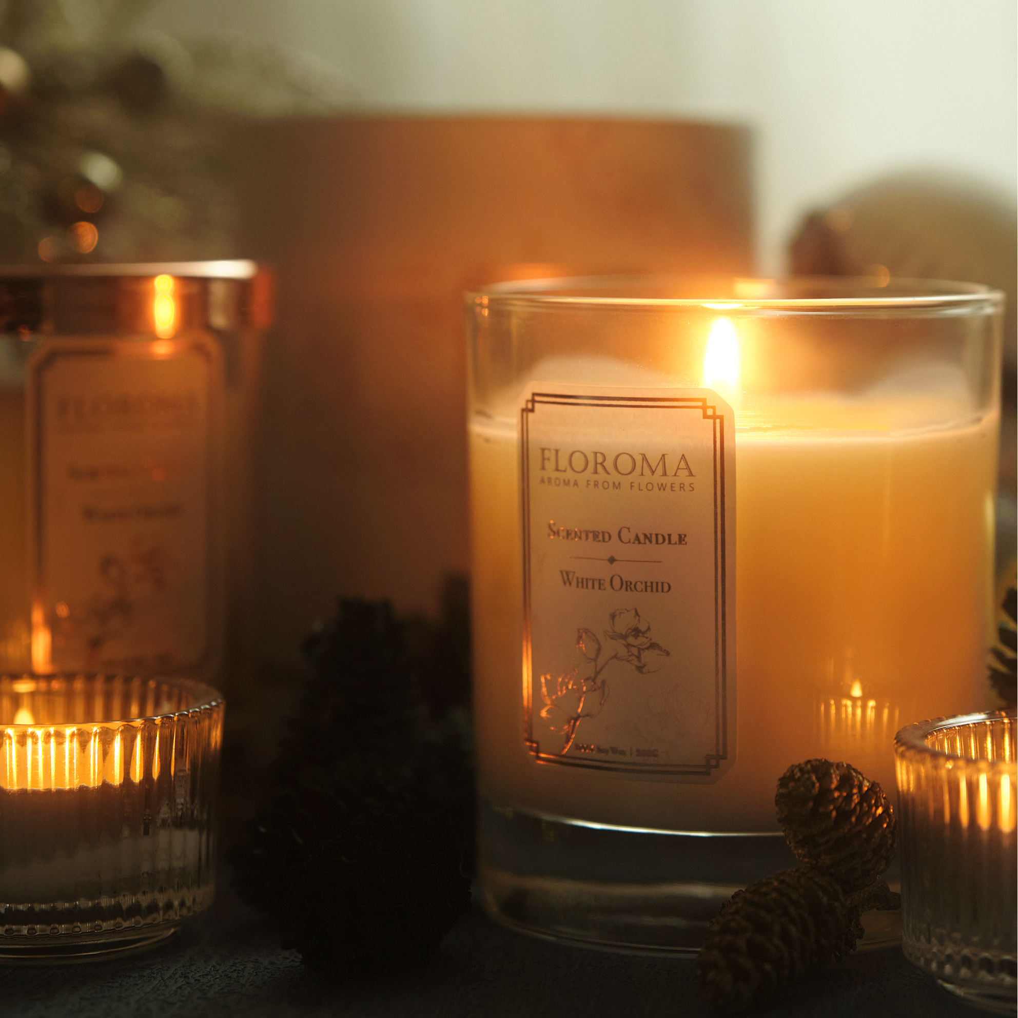 【限量200個】白蘭花香薰蠟燭 White Orchid Scented Candle