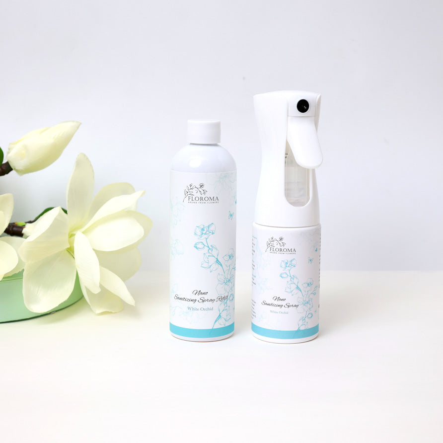 補充裝:白蘭花防流感納米消毒噴霧 White Orchid Nano Antiseptic Spray Refill