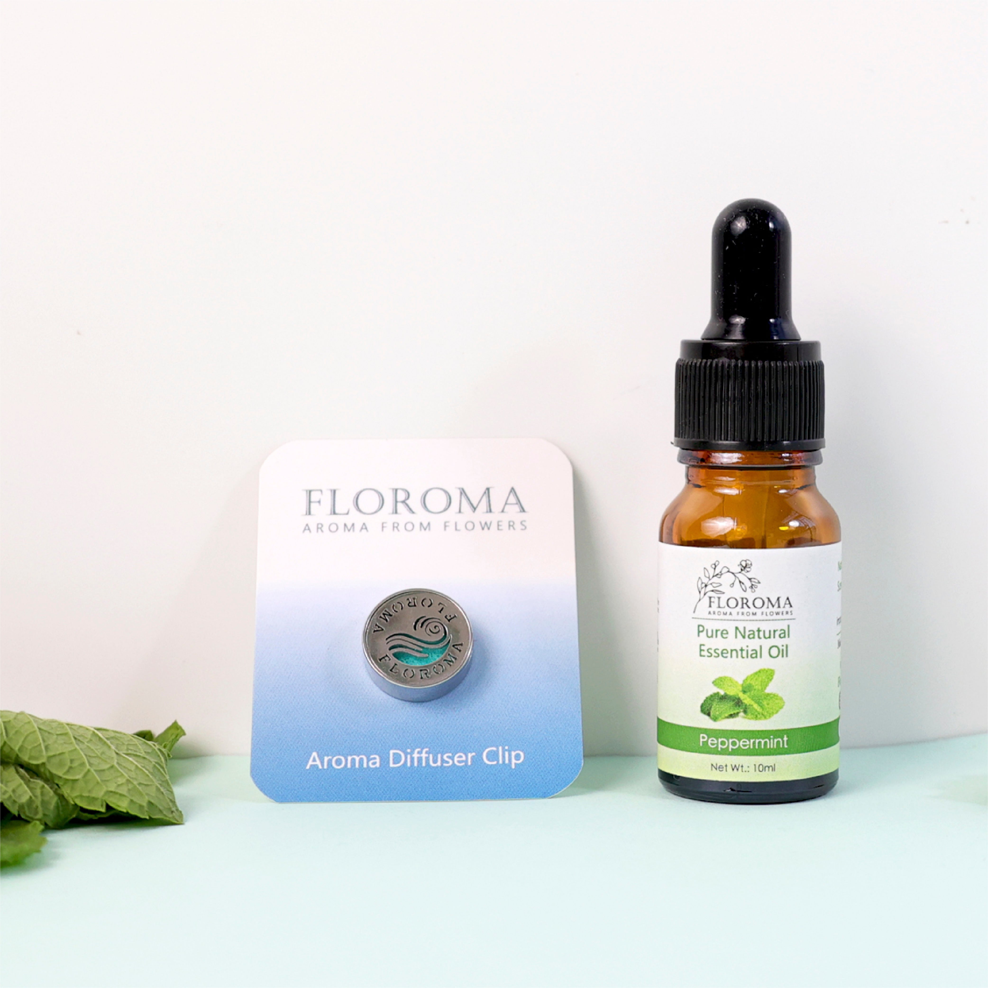 【抗疫優惠】$188 買純天然薄荷精油【送】口罩扣! Aroma Diffuser Clip Set