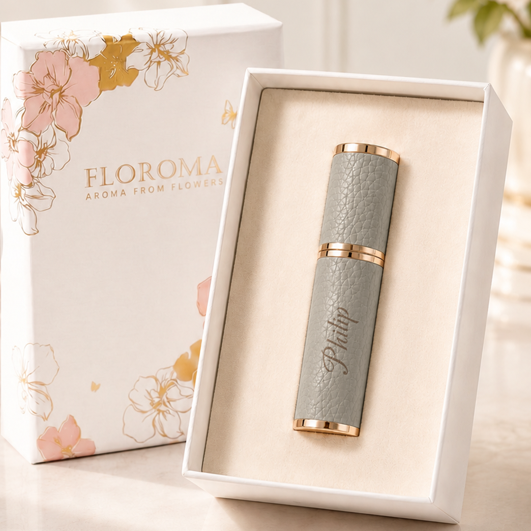 【專屬刻名服務】FLOROMA 皮革香水分裝瓶