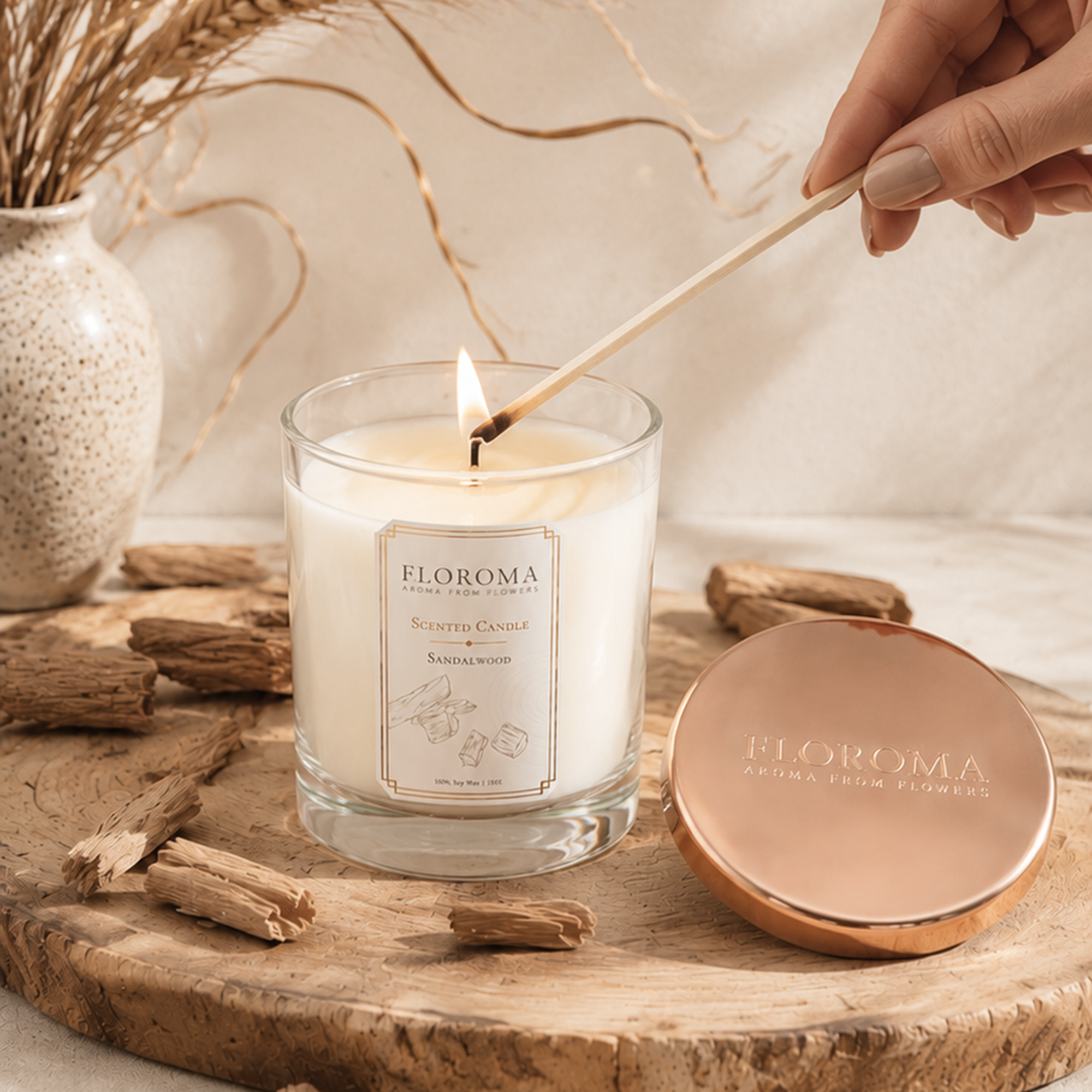【限量200個】檀木香薰蠟燭 Sandalwood Scented Candle