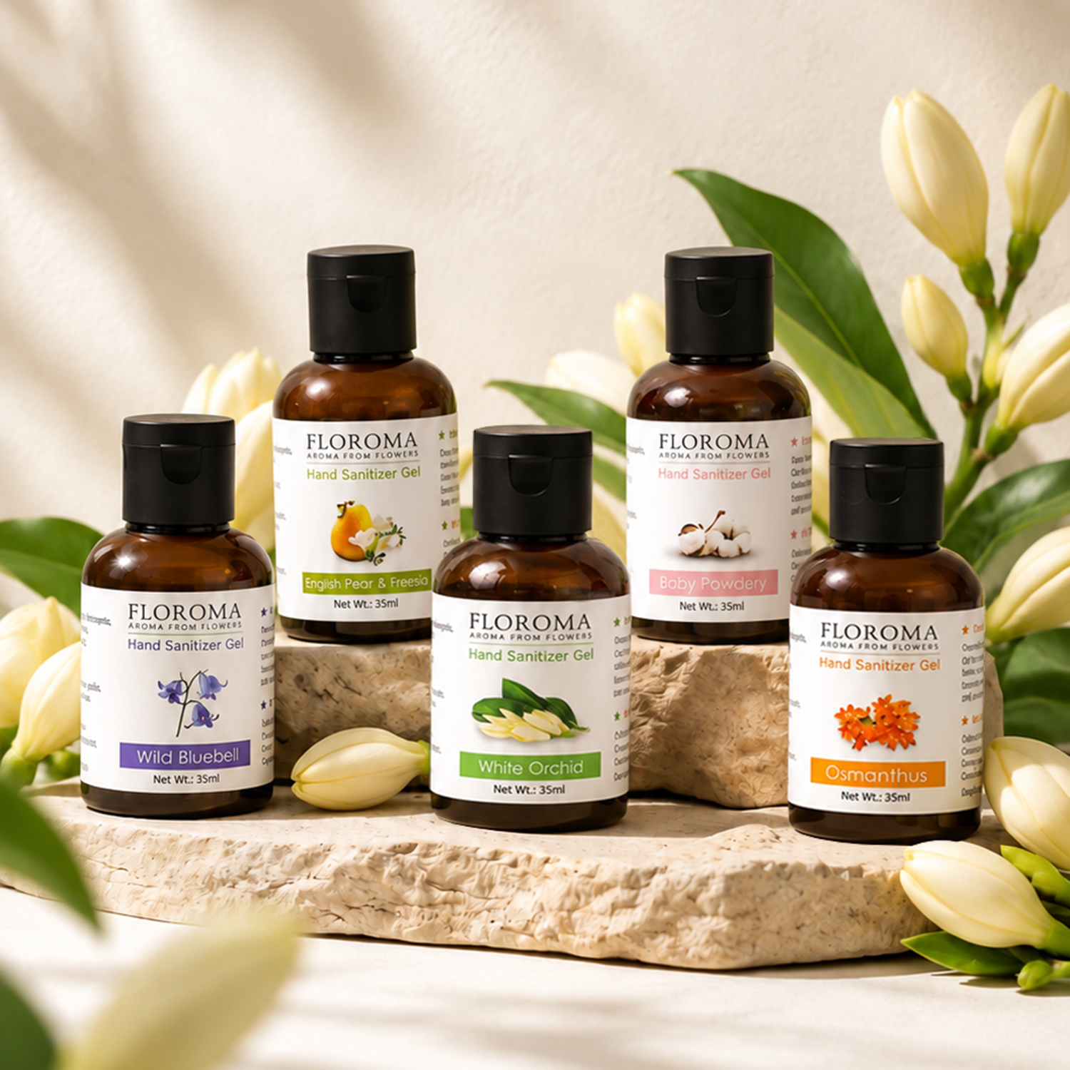 【抗疫優惠】納米消毒搓手液套裝 Hand Sanitizer Gel Combo (5款香味)