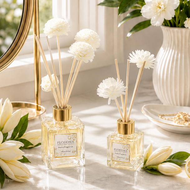 《白蘭花 White Orchid》【室內擴香瓶】 Home Diffuser
