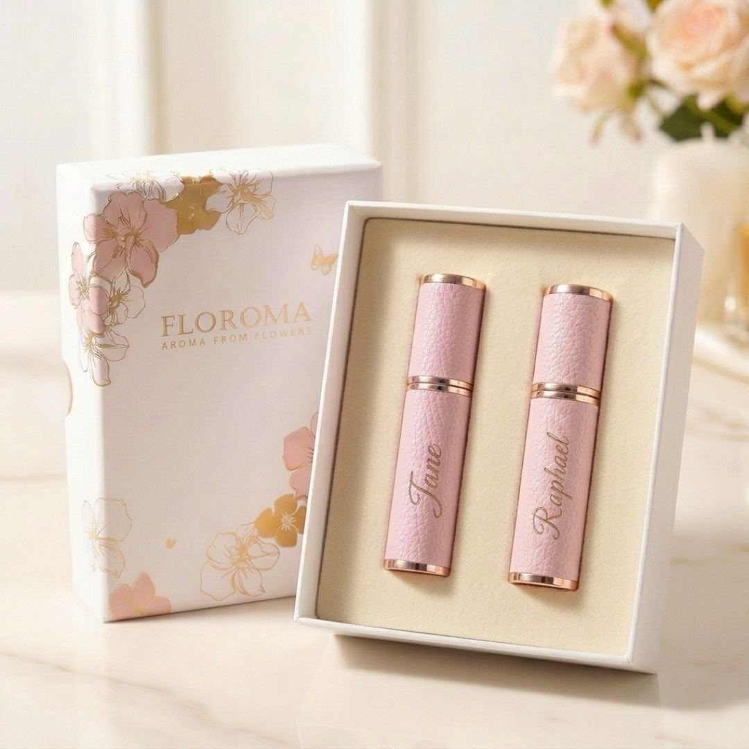 【1+1 刻名限定】皮革香水分裝瓶2支禮盒裝！免運費！