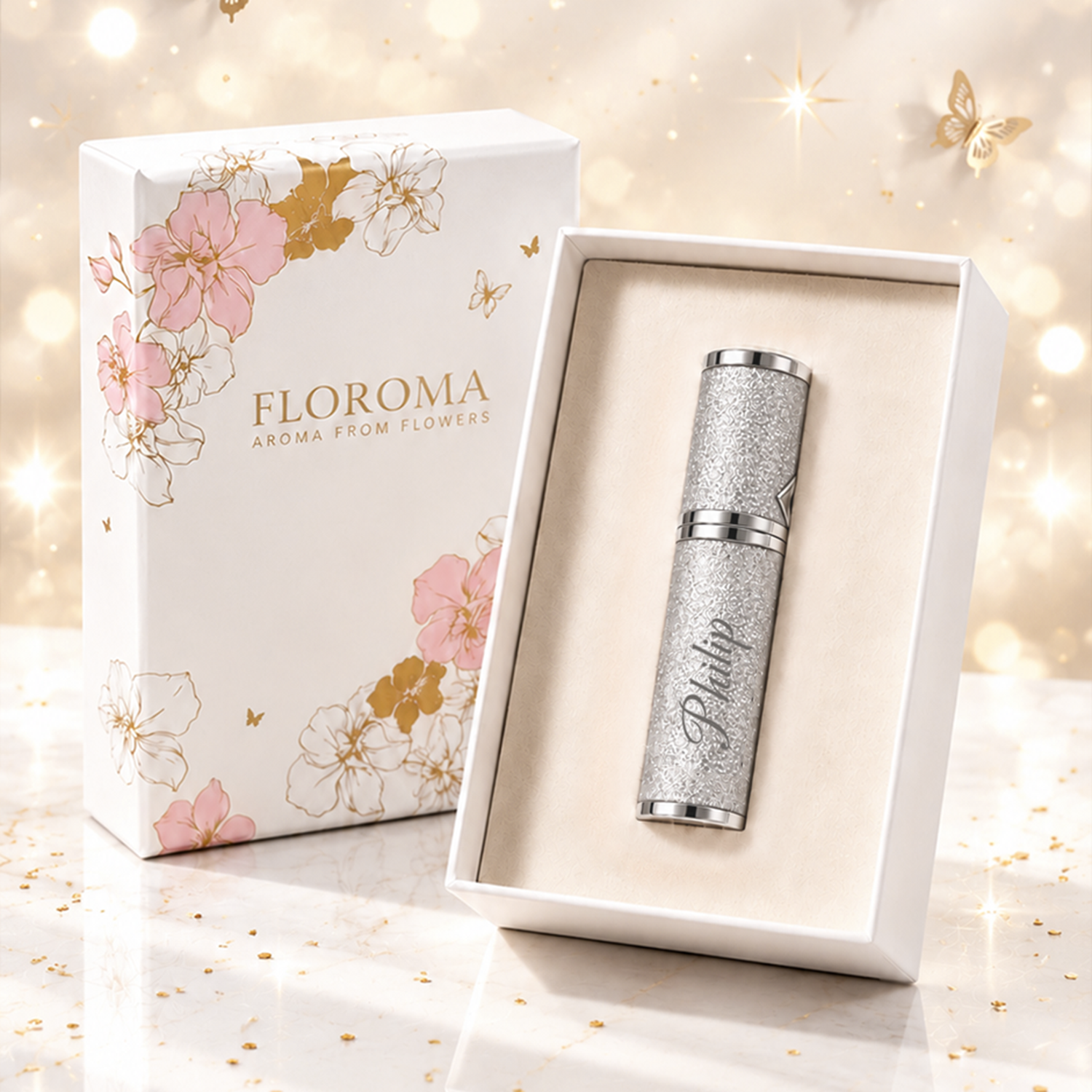 【專屬刻名服務】FLOROMA 聖誕限定分裝瓶