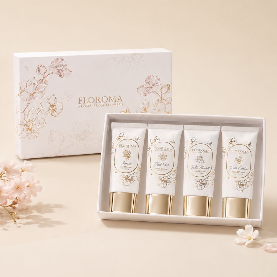 【夏日限定】香氛保濕護手霜4支套裝 Deep Moisturizing Hand Cream Combo for 4
