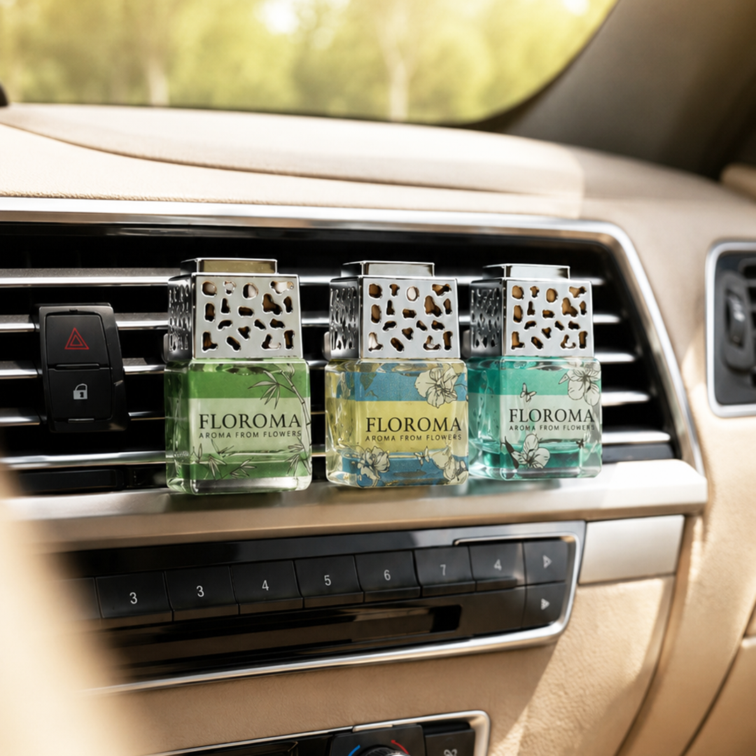 【車用精油擴香器】套裝：$698 三盒 (共9件：自選香味) ！免運費！