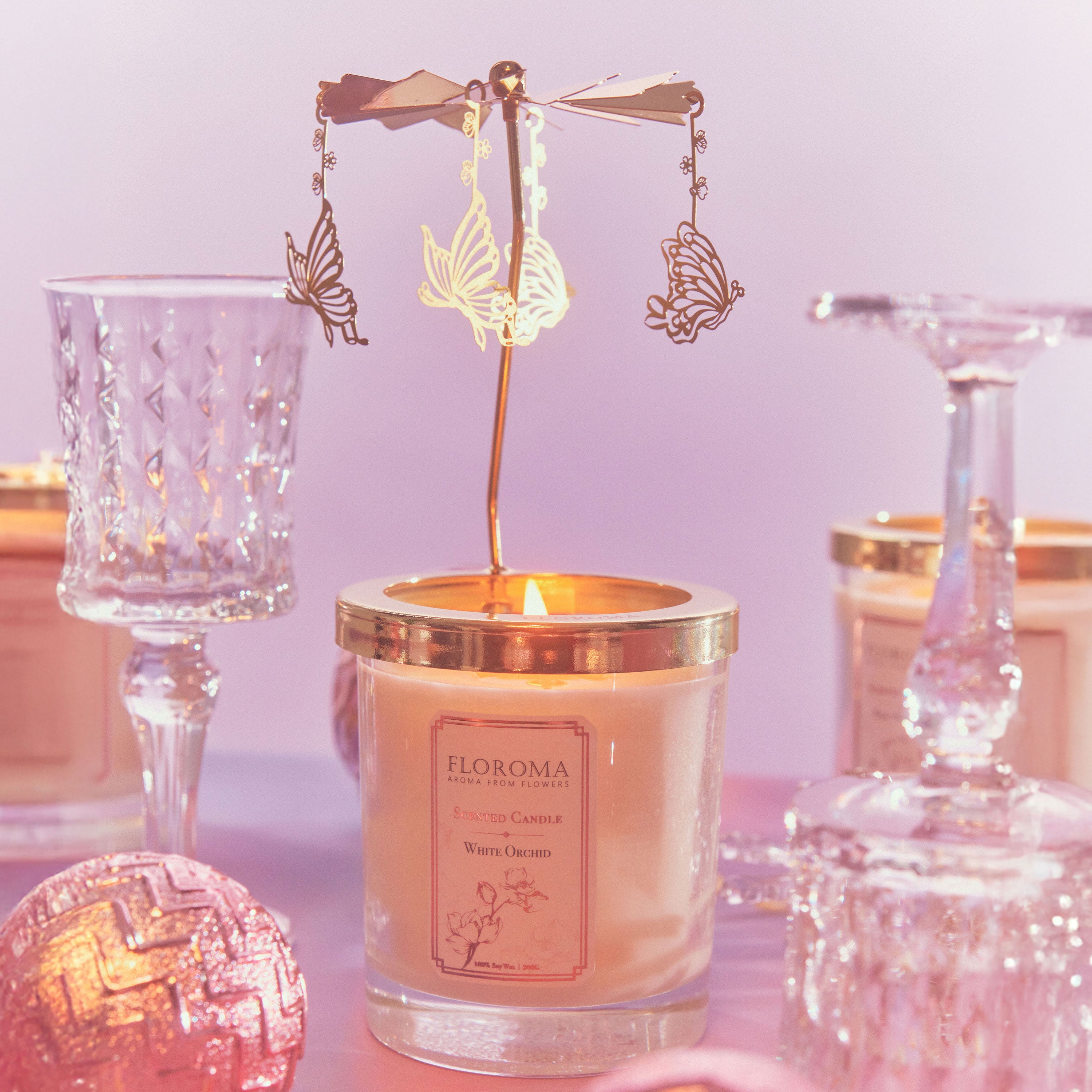 【女王節限定】+1 香薰旋轉燭台套裝 Candle Carousel Set