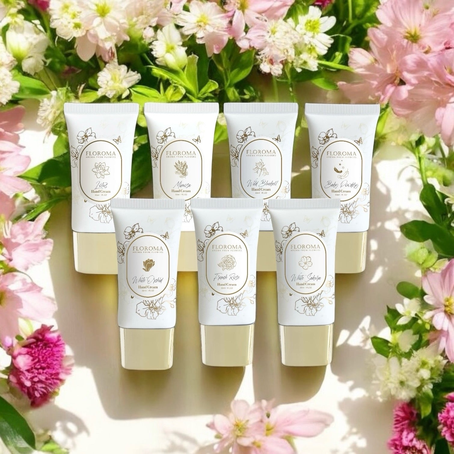 【升級配方】白櫻花香氛保濕護手霜 White Sakura Moisturizing Hand Cream