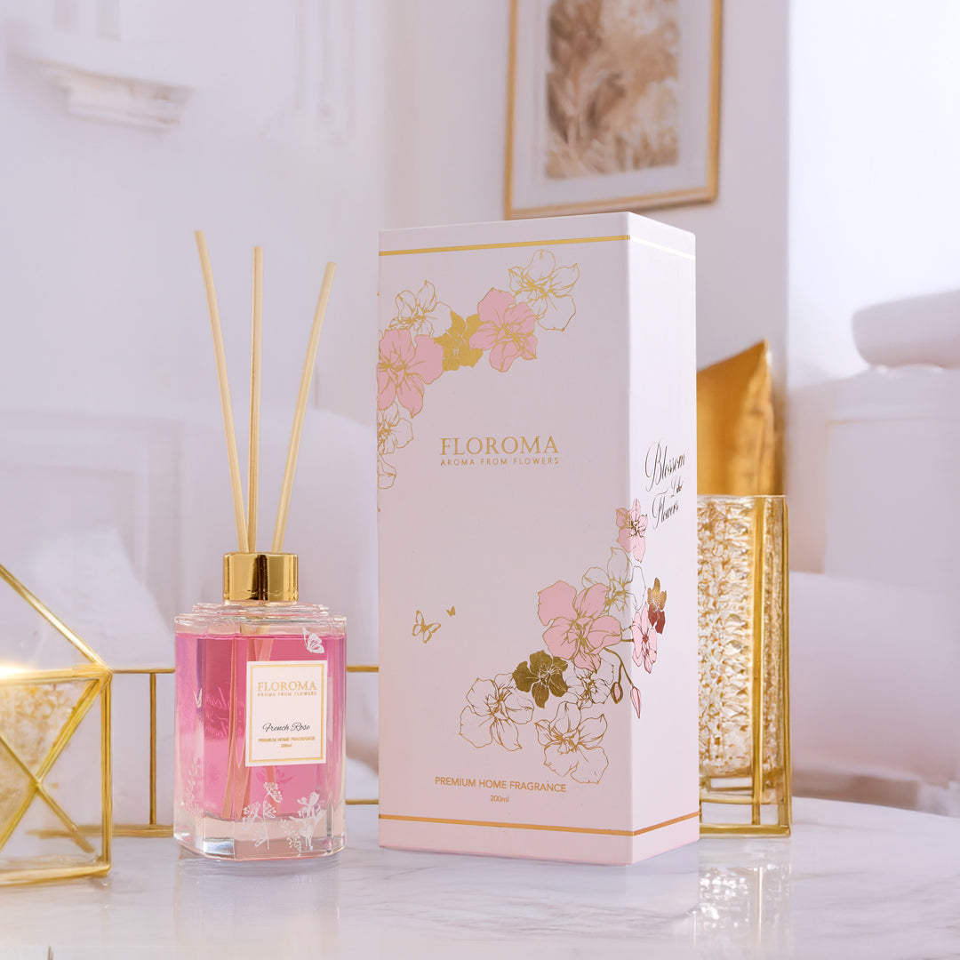 【奢華尊貴組合】Premium 奢華家居擴香瓶4支套裝