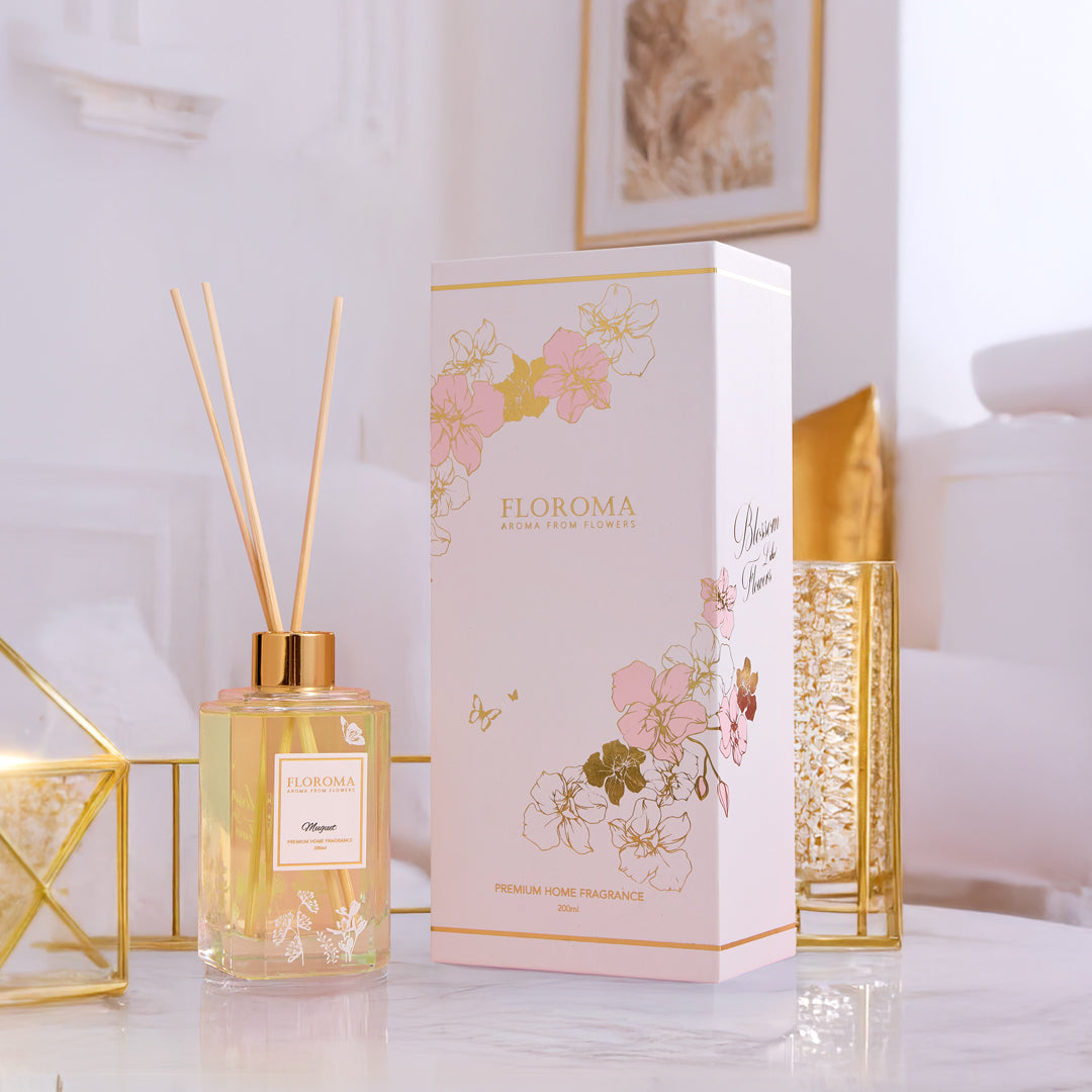 【奢華尊貴組合】Premium 奢華家居擴香瓶4支套裝