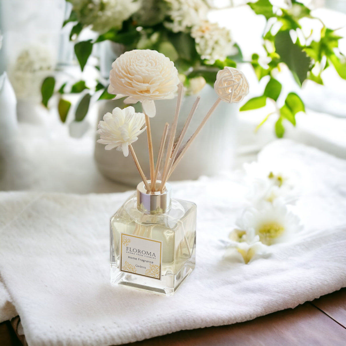 《梔子花 Gardenia》【室內擴香瓶】 Home Diffuser | Floroma 花之滴