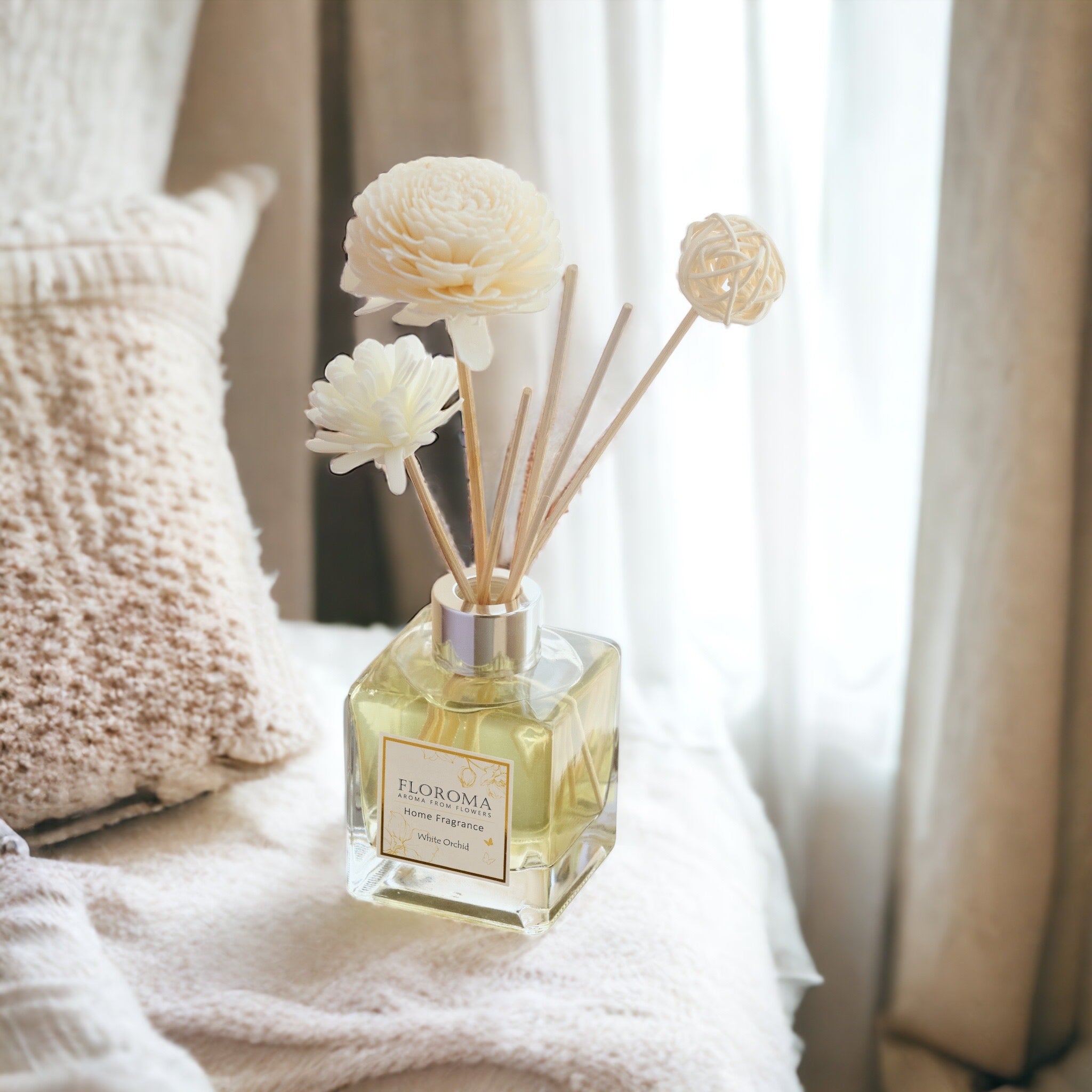 《白蘭花 White Orchid》【室內擴香瓶】 Home Diffuser