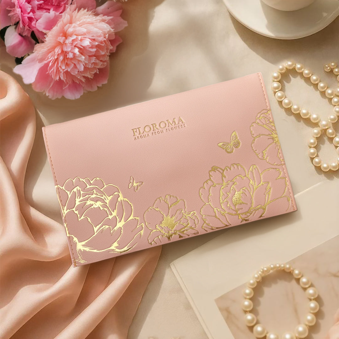 【新年必備】蝶舞翩翩燙金皮革利是封袋＋利是封套裝