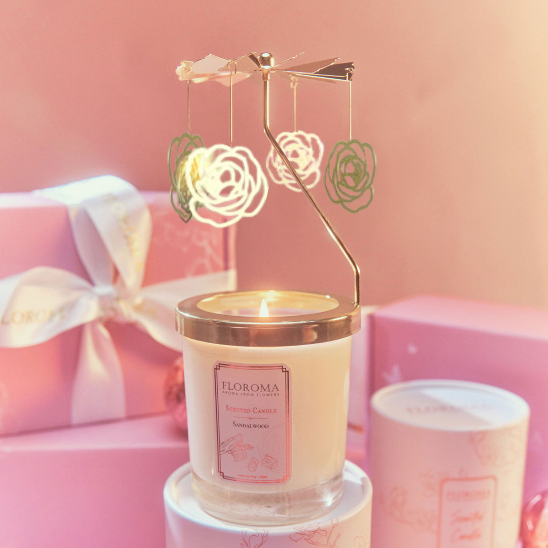 【聖誕限定】1+1 香薰旋轉燭台套裝 Candle Carousel Set