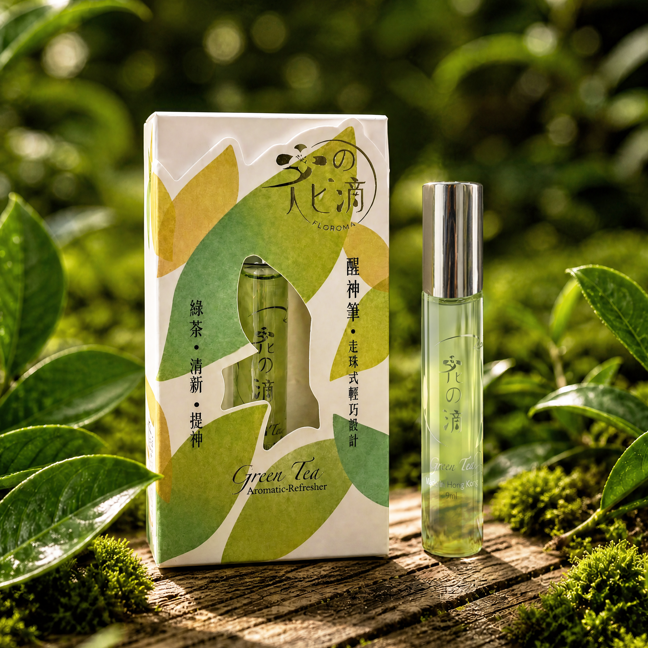 花之滴 (綠茶味) 走珠香水醒神筆