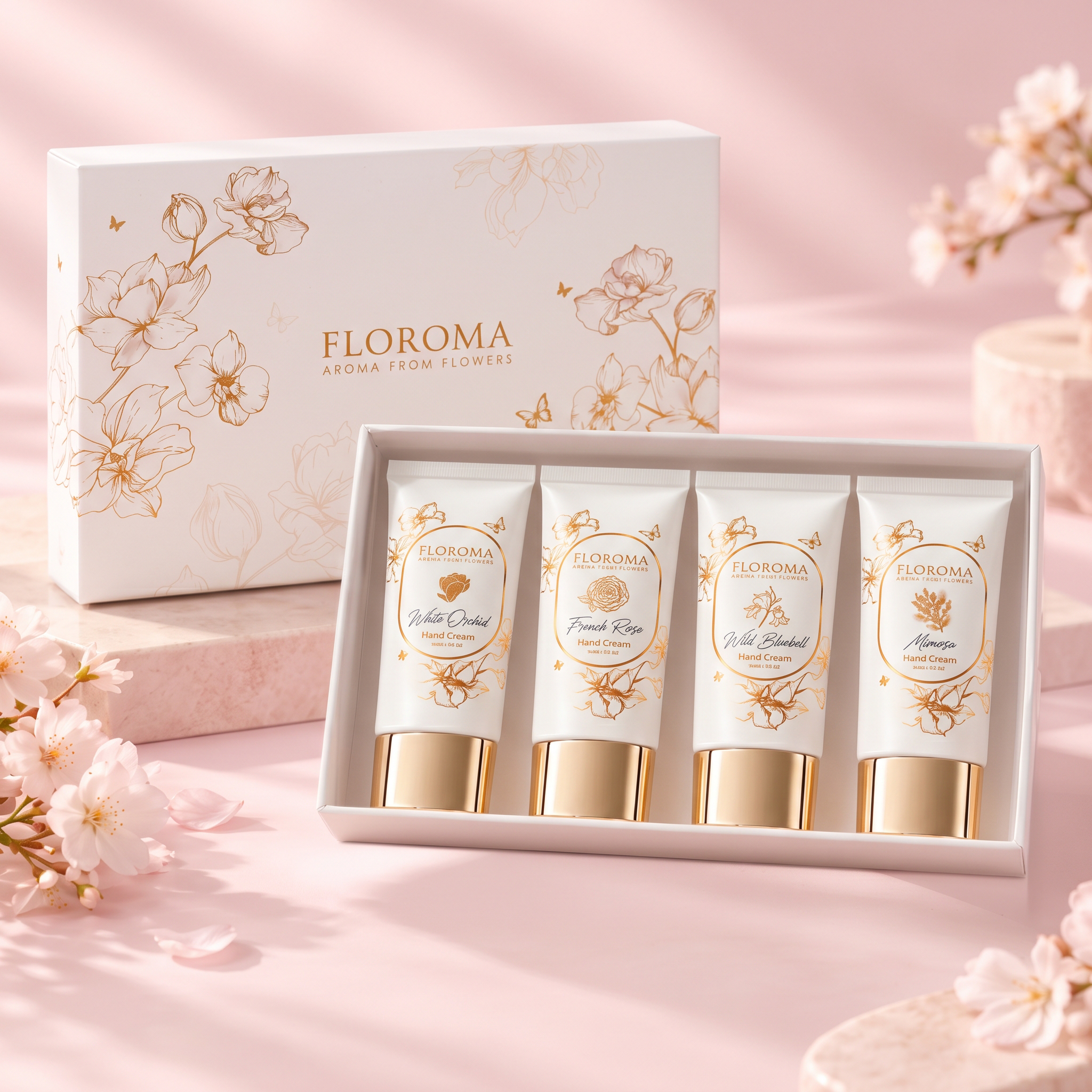 【秋日限定】香氛保濕護手霜4支套裝 Deep Moisturizing Hand Cream Combo for 4