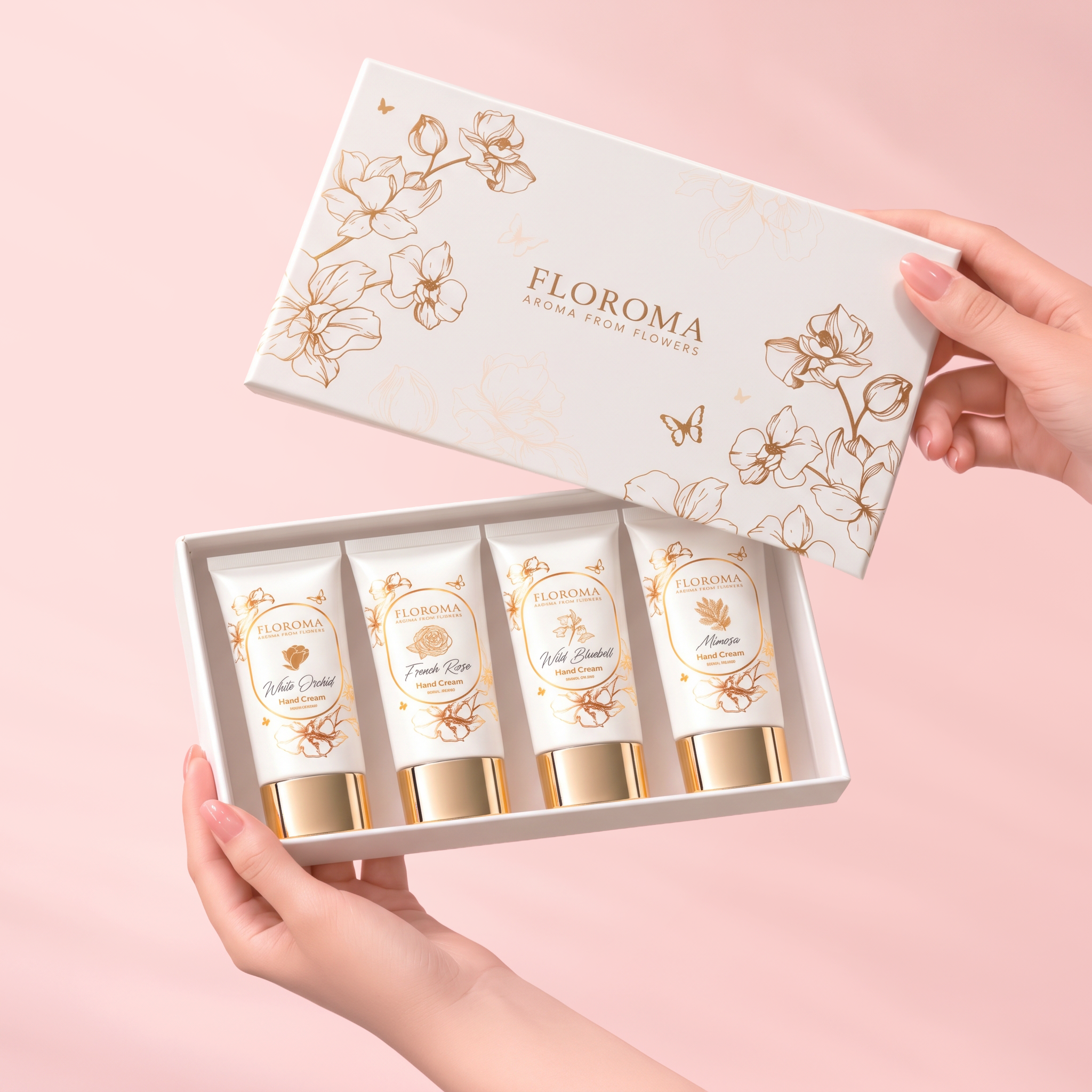 【秋日限定】香氛保濕護手霜4支套裝 Deep Moisturizing Hand Cream Combo for 4