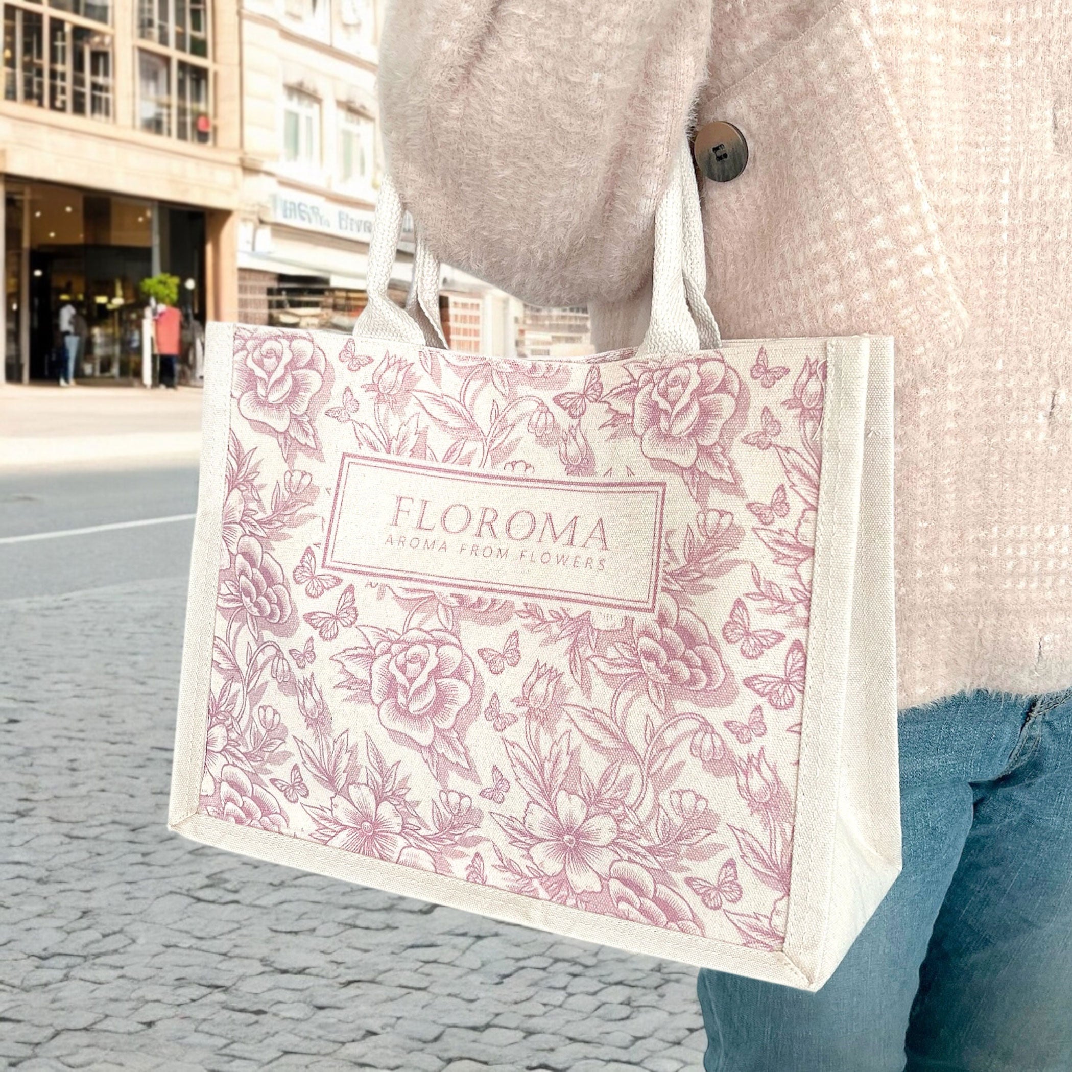 FLOROMA Canvas Bag (Blossom Garden)