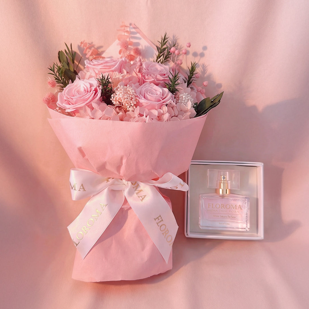 【情人節限定】「Eternal Love」永生保鮮花束香水套裝！網店限量發售！