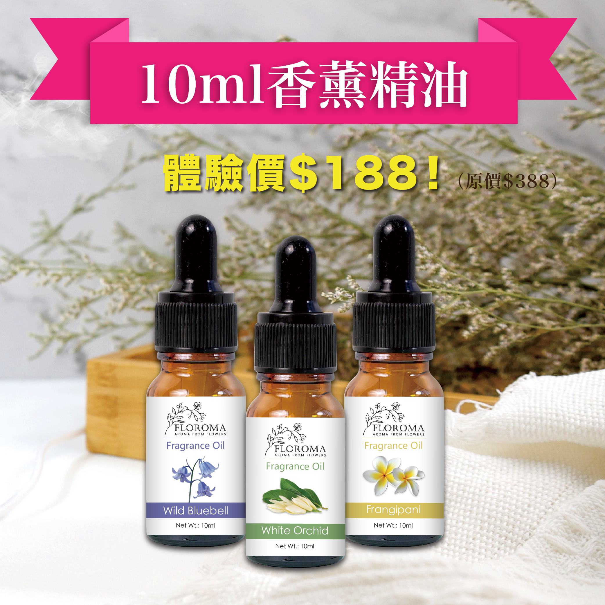 車用香薰精油10ml