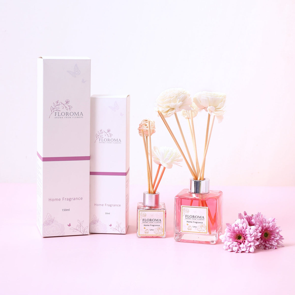 《荷花 Lotus》【室內擴香瓶】 Home Diffuser | Floroma 花之滴