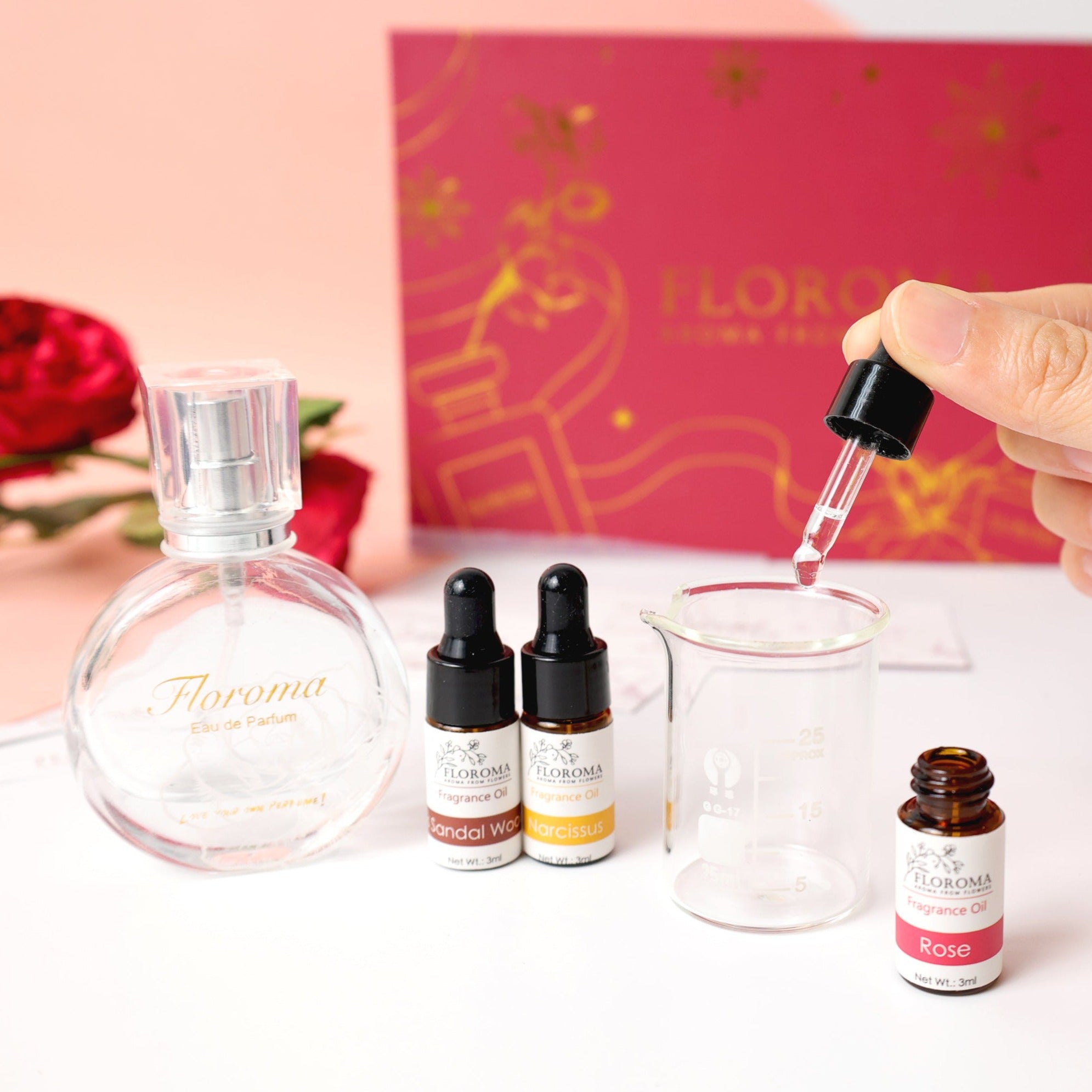 【限時免運】自調香水套裝 DIY Perfume Box Set + 調香教學課程